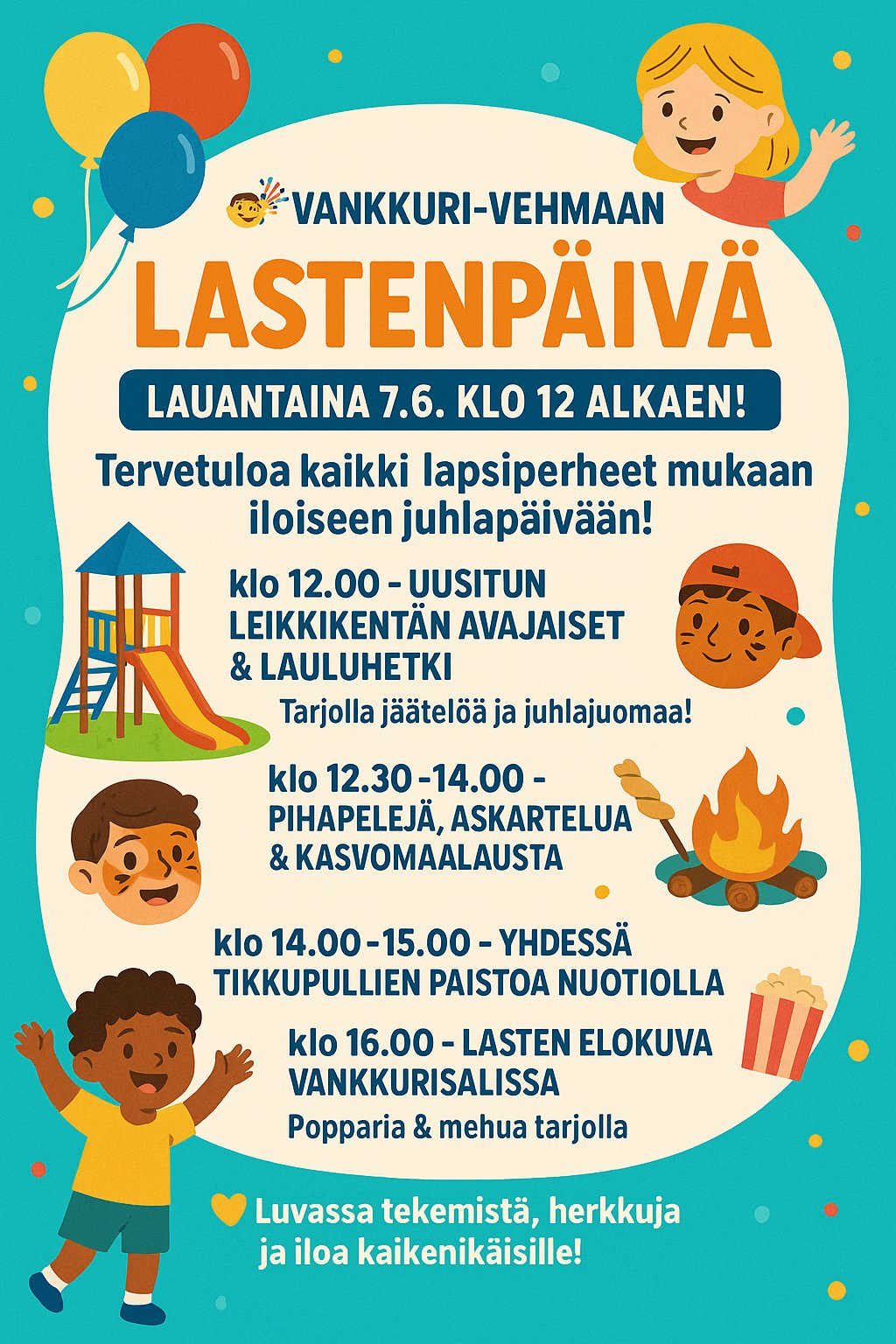 Lastenpäivän mainos