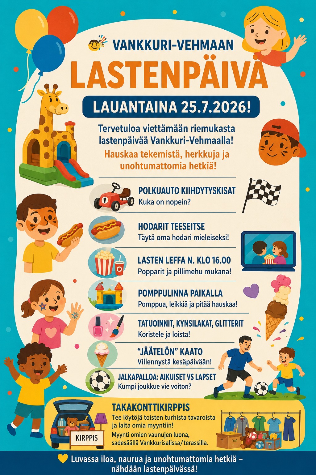 Lastenpäivän ohjelma