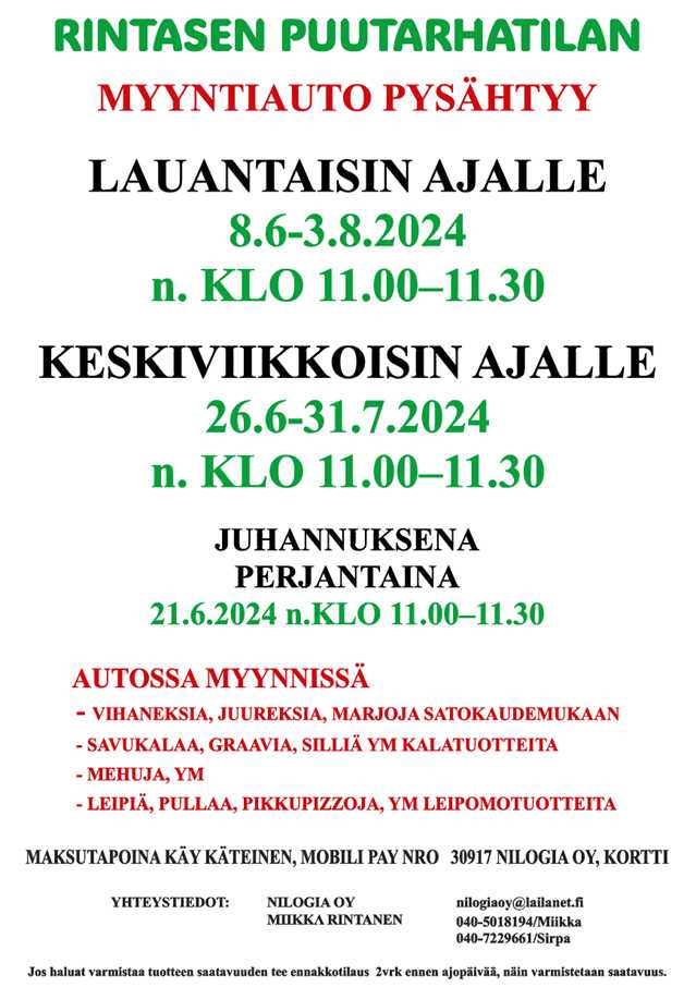 Myyntiauto mainos